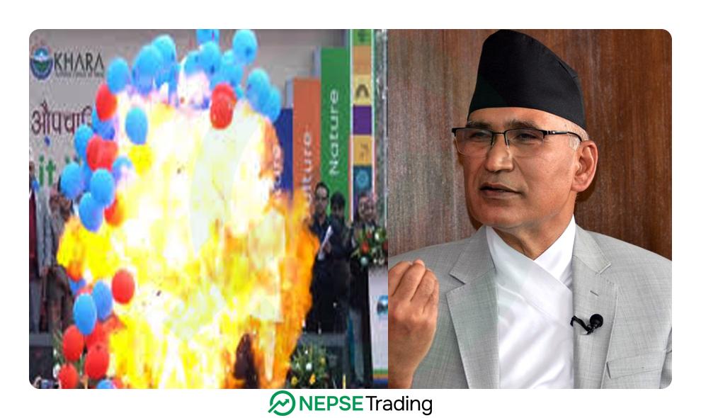 बेलुन पड्कीएर आगलागी : अर्थमन्त्री पौडेल घाइते, उपचारका लागि काठमाडौं ल्याइयो