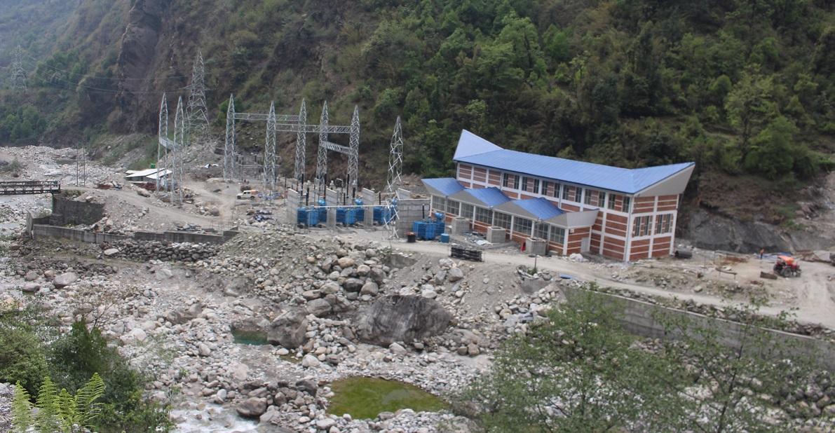 २१.३ मेगावाटको ठूलोखोला जलविद्युत् आयोजनाको परीक्षण उत्पादनको तयारी