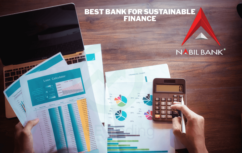 नबिल बैंकलाई ‘बेस्ट बैंक फर सस्टेनेबल फाइनान्स’ अवार्ड