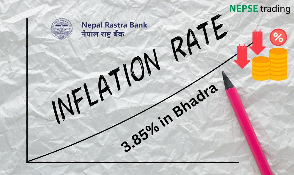 भदौ महिनामा मूल्य वृद्धिदर ३.८५ प्रतिशतमा सीमित, लक्ष्यभन्दा न्यून