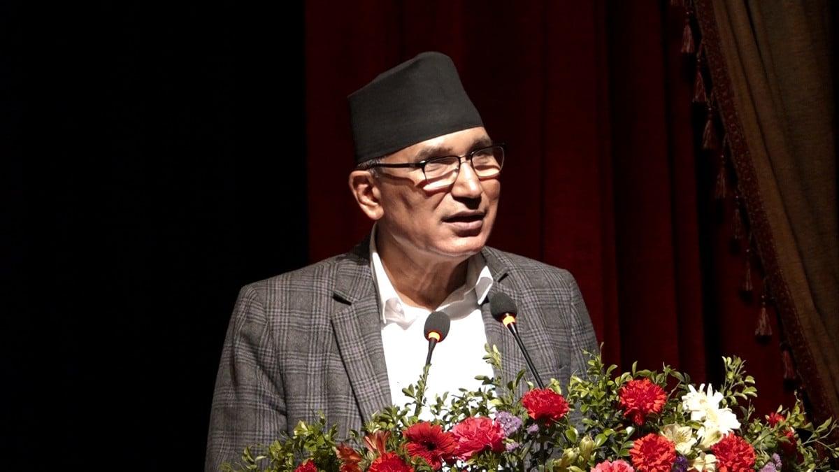 श्रोत व्यवस्थापन चुनौतीपूर्ण बन्दै : उपप्रधानमन्त्री पौडेल