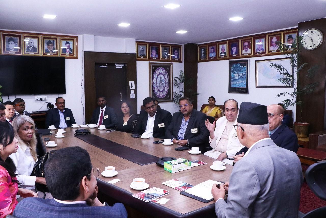 नेपालको पूर्वाधार र पर्यटन क्षेत्रमा लगानी गर्न मलेसियन लगानीकर्तालाई अर्थमन्त्री पौडेलको आग्रह