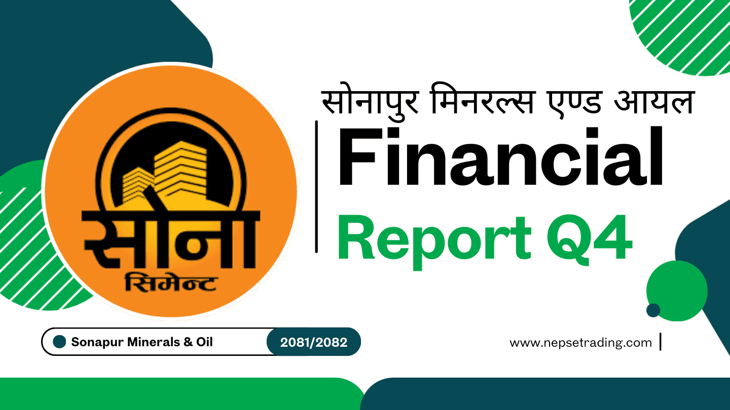 सोनापुर मिनरल्स एण्ड आयल चौथो त्रैमासिक नतिजा: २ अर्ब ६२ करोड आम्दानी, ६१ लाख नाफा, EPS सकारात्मक