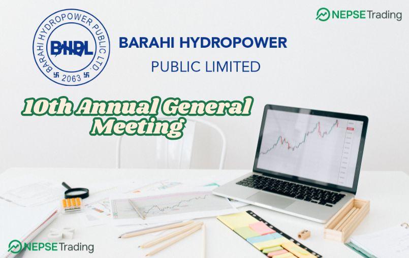 बाराही हाइड्रोपावरको दशौं वार्षिक साधारण सभा कात्तिक २० गते
