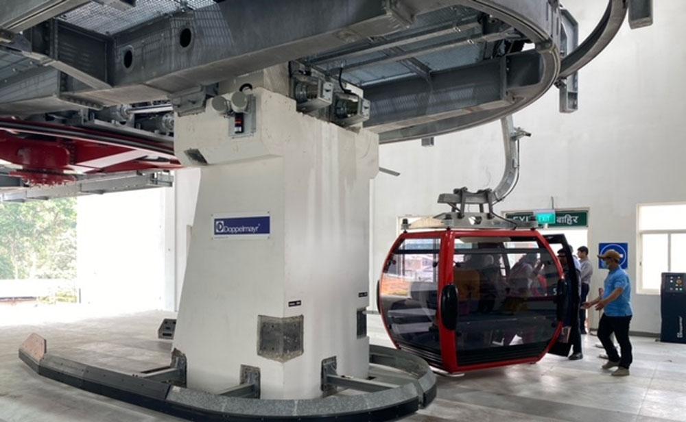 मौलाकाली केबलकार पुनः सञ्चालनको तयारी, प्राविधिक परीक्षण सफल